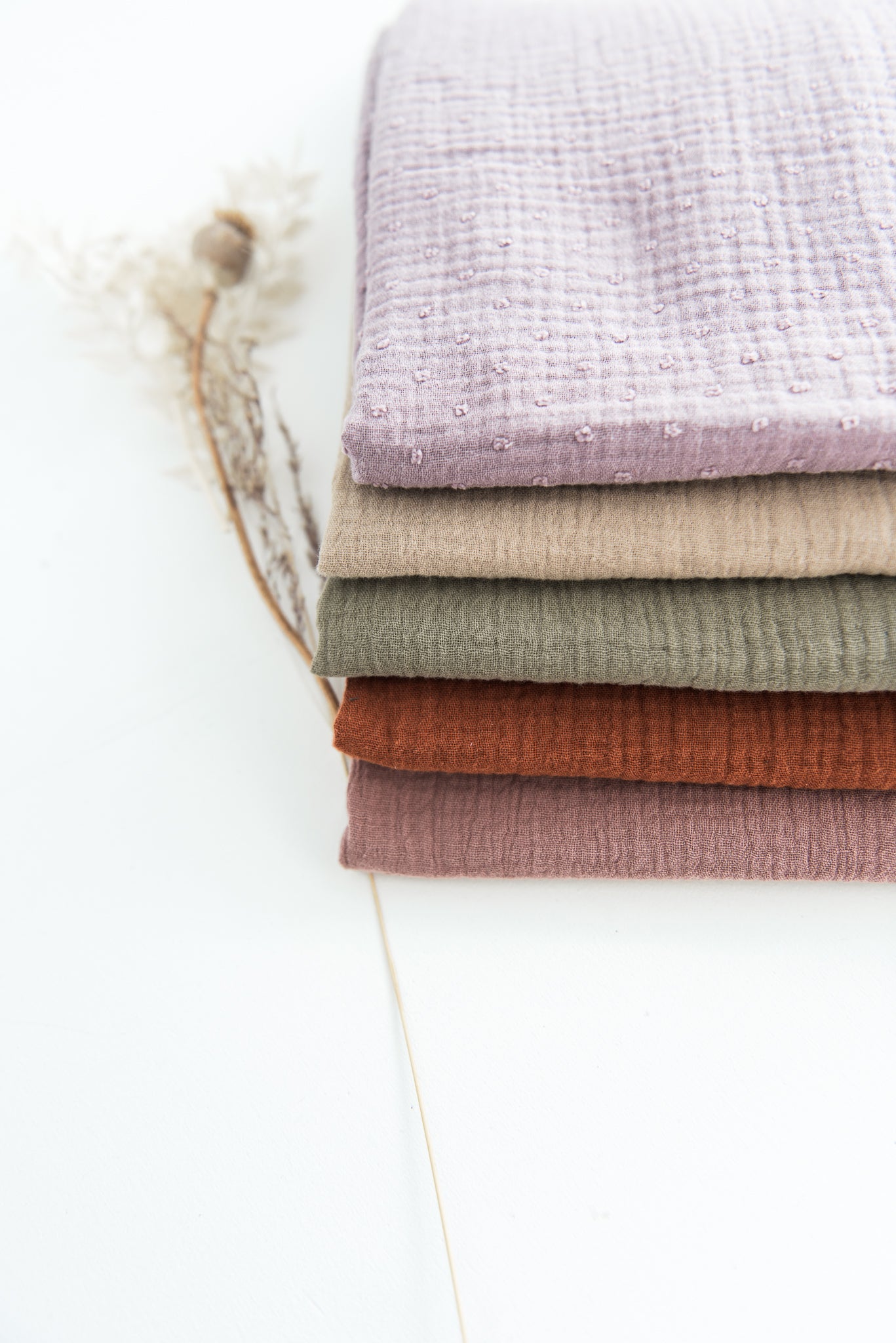 Scarf // Musselin Dreieckstuch // Oregano