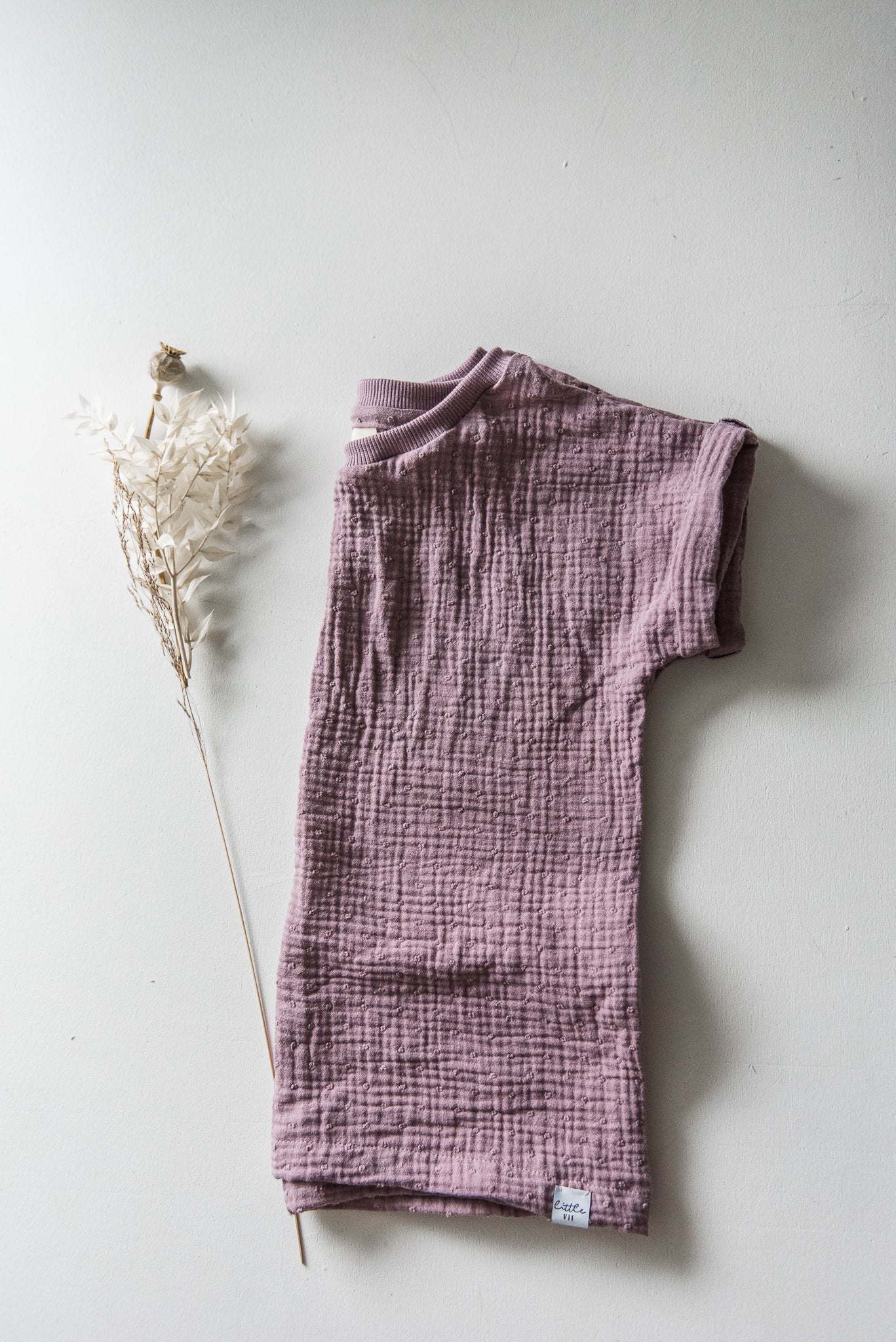 Muslin Tshirt // Lilac