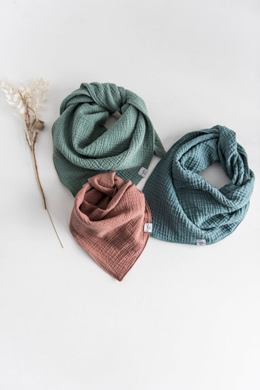 Scarf // Musselin Dreieckstuch // lilac