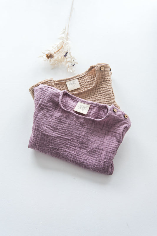 Muslin Longsleeve // Old Rose
