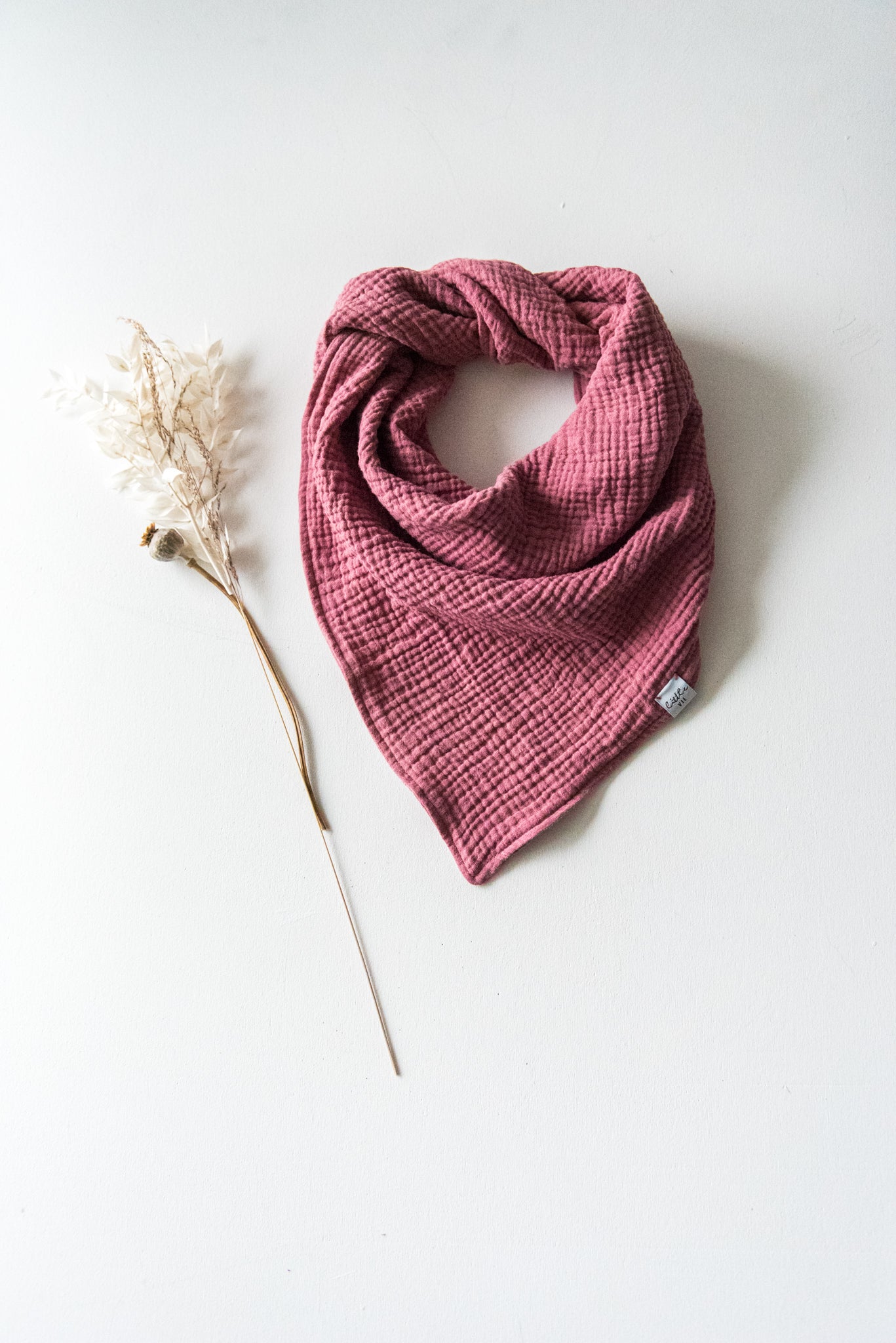 Scarf // Musselin Dreieckstuch // Wild Rose