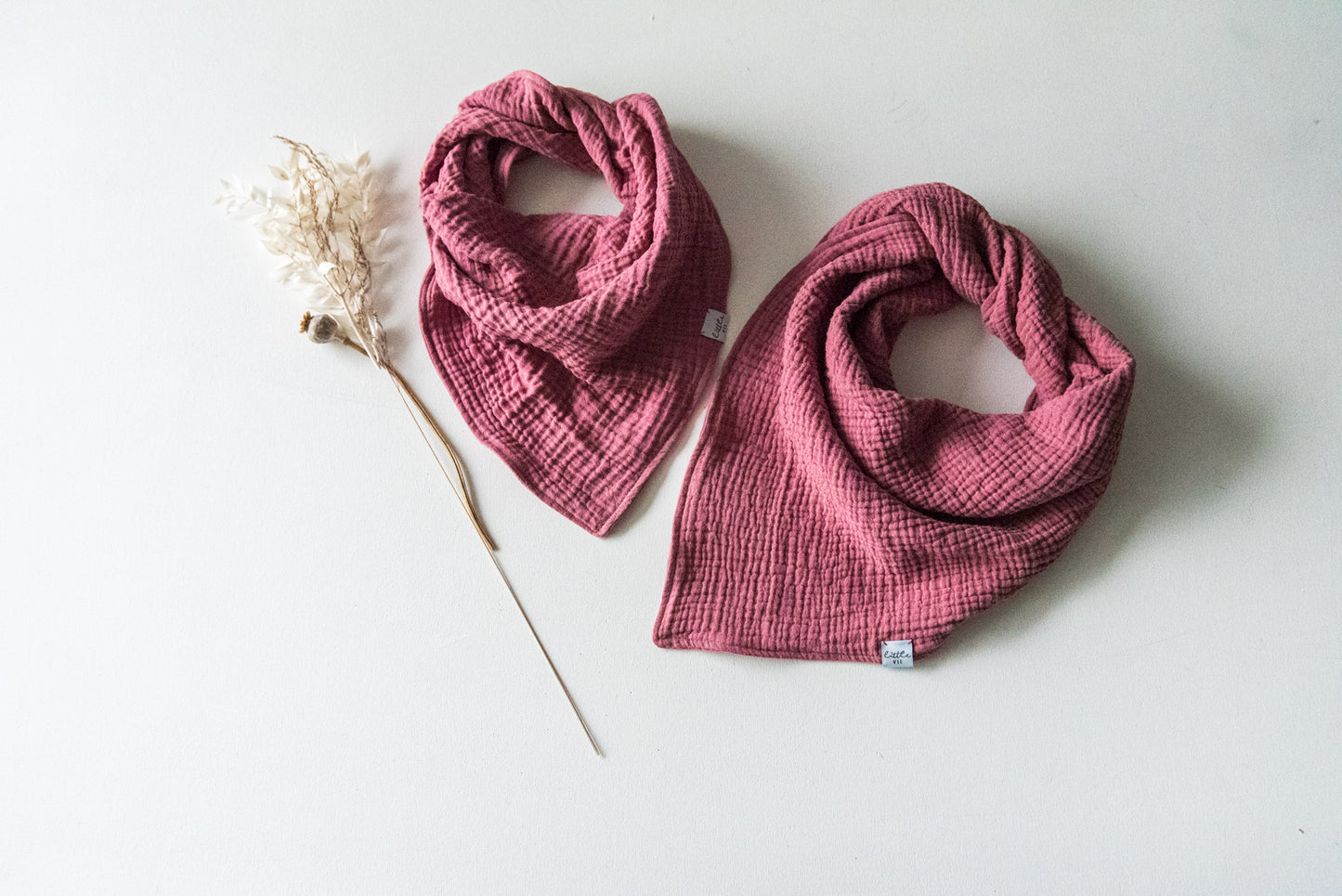 Scarf // Musselin Dreieckstuch // Wild Rose