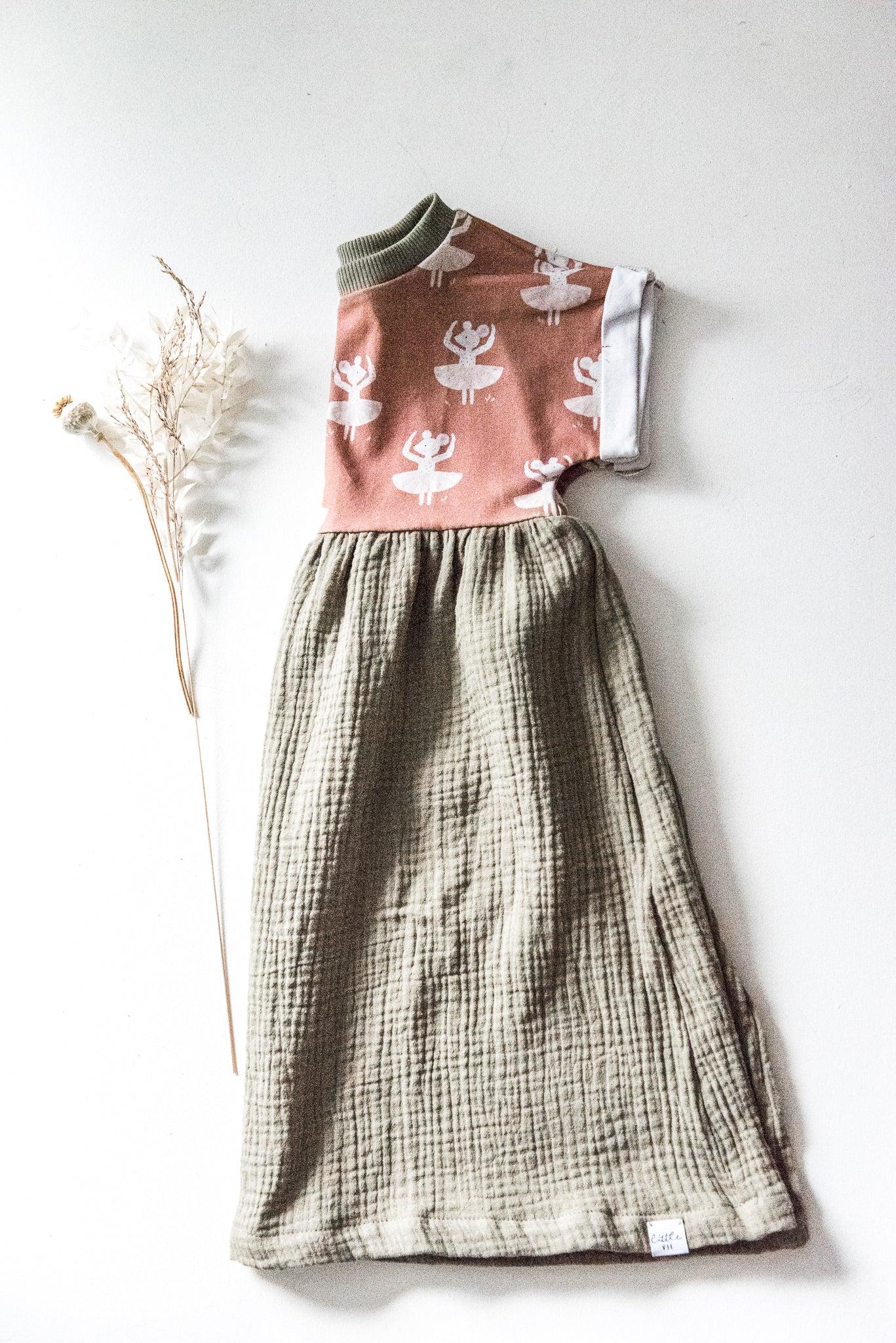 Material Mix Dress // Dancing Queen // Blush // Oregano